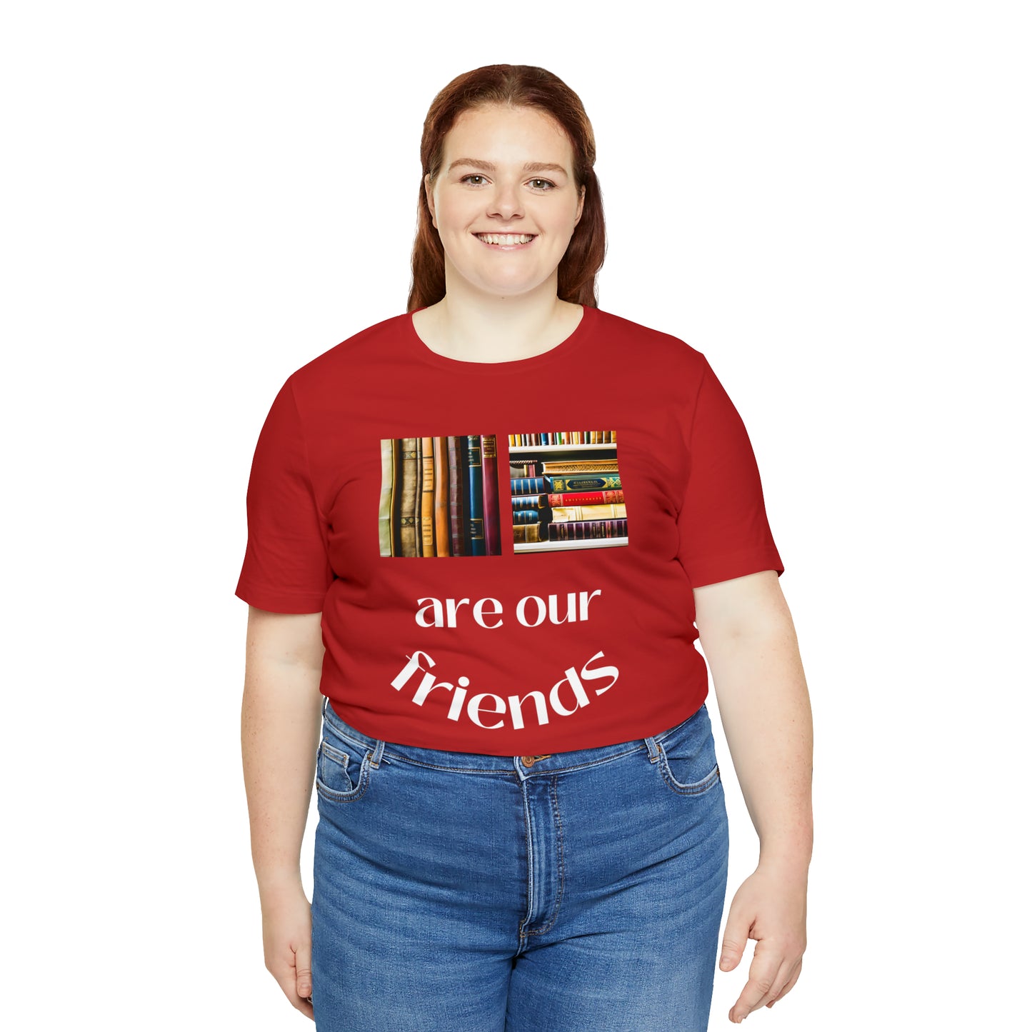 Books Are Our Friends #1 - Short Sleeve Tee US