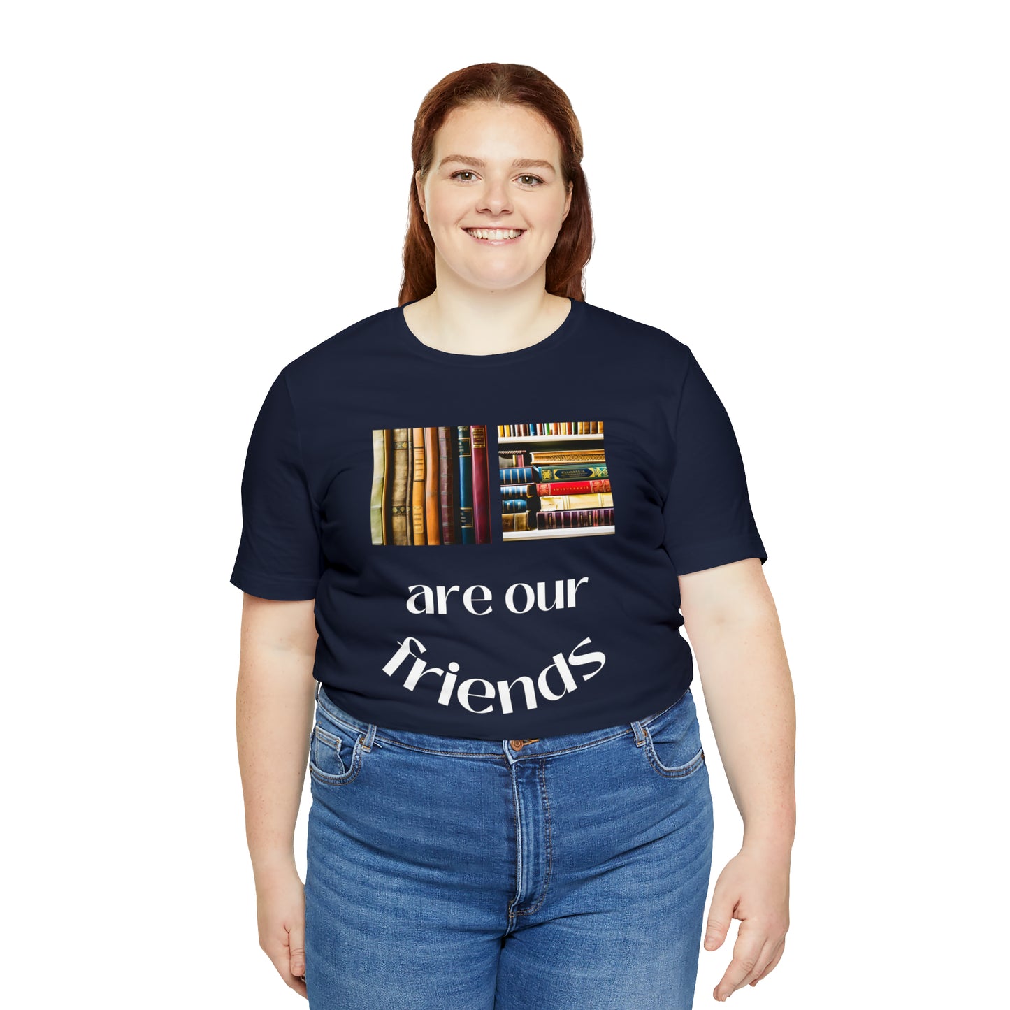 Books Are Our Friends #1 - Short Sleeve Tee US