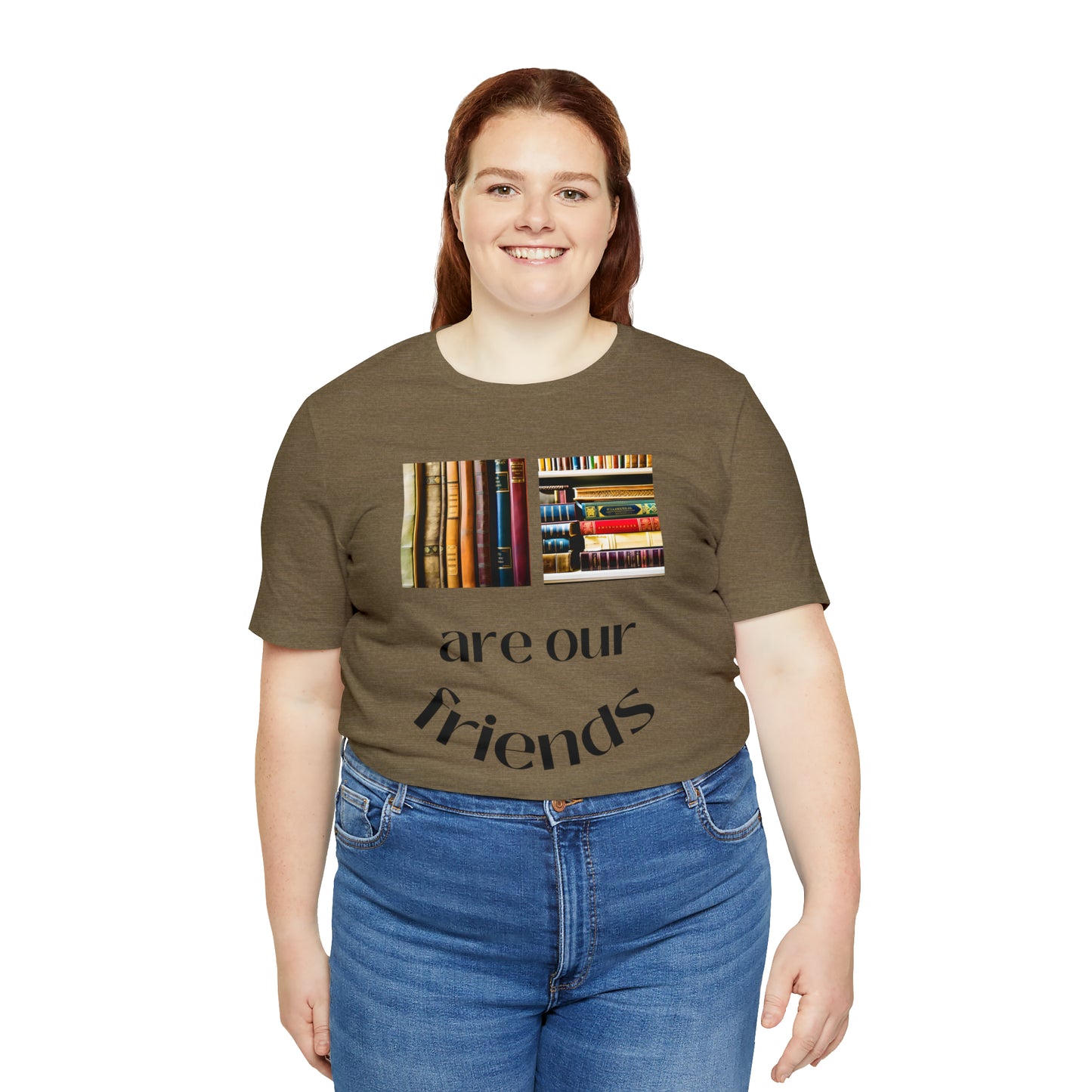 Books Are Our Friends #1 - Short Sleeve Tee US