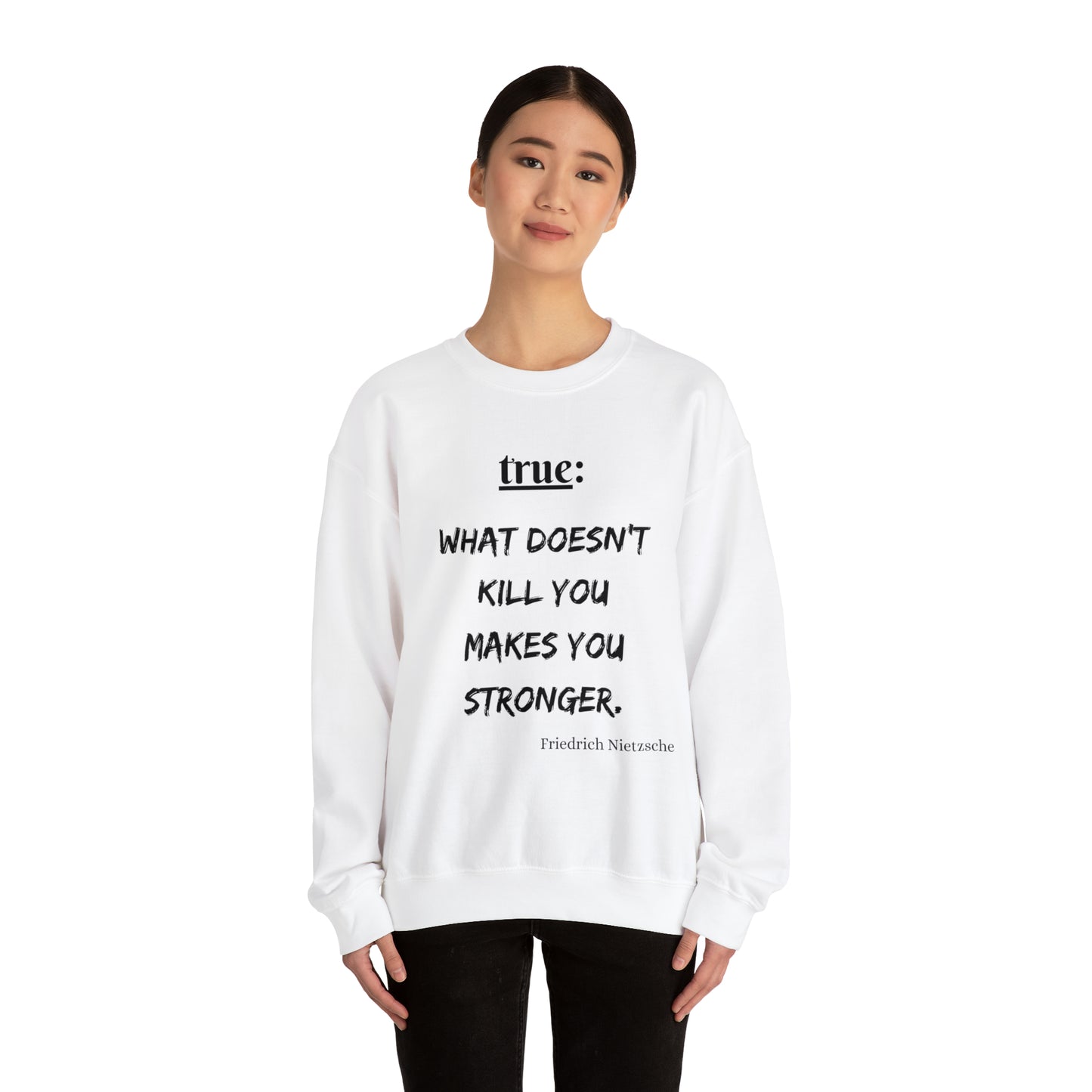 What Doesn't Kill You (religious) - Crewneck Sweatshirt US