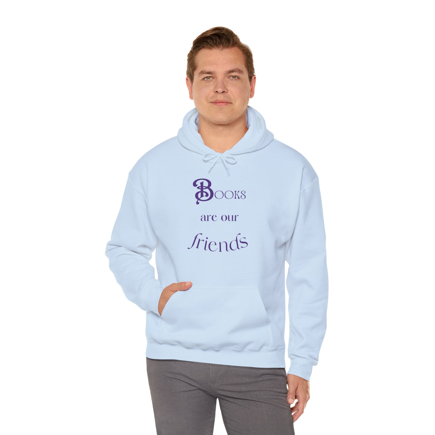 Books Are Our Friends #2 - Hooded Sweatshirt US