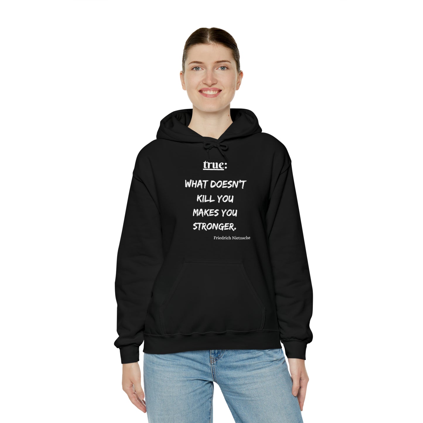 What Doesn't Kill You (religious) - Hooded Sweatshirt US