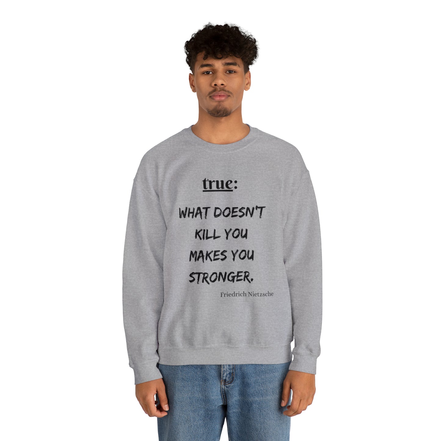 What Doesn't Kill You (religious) - Crewneck Sweatshirt US