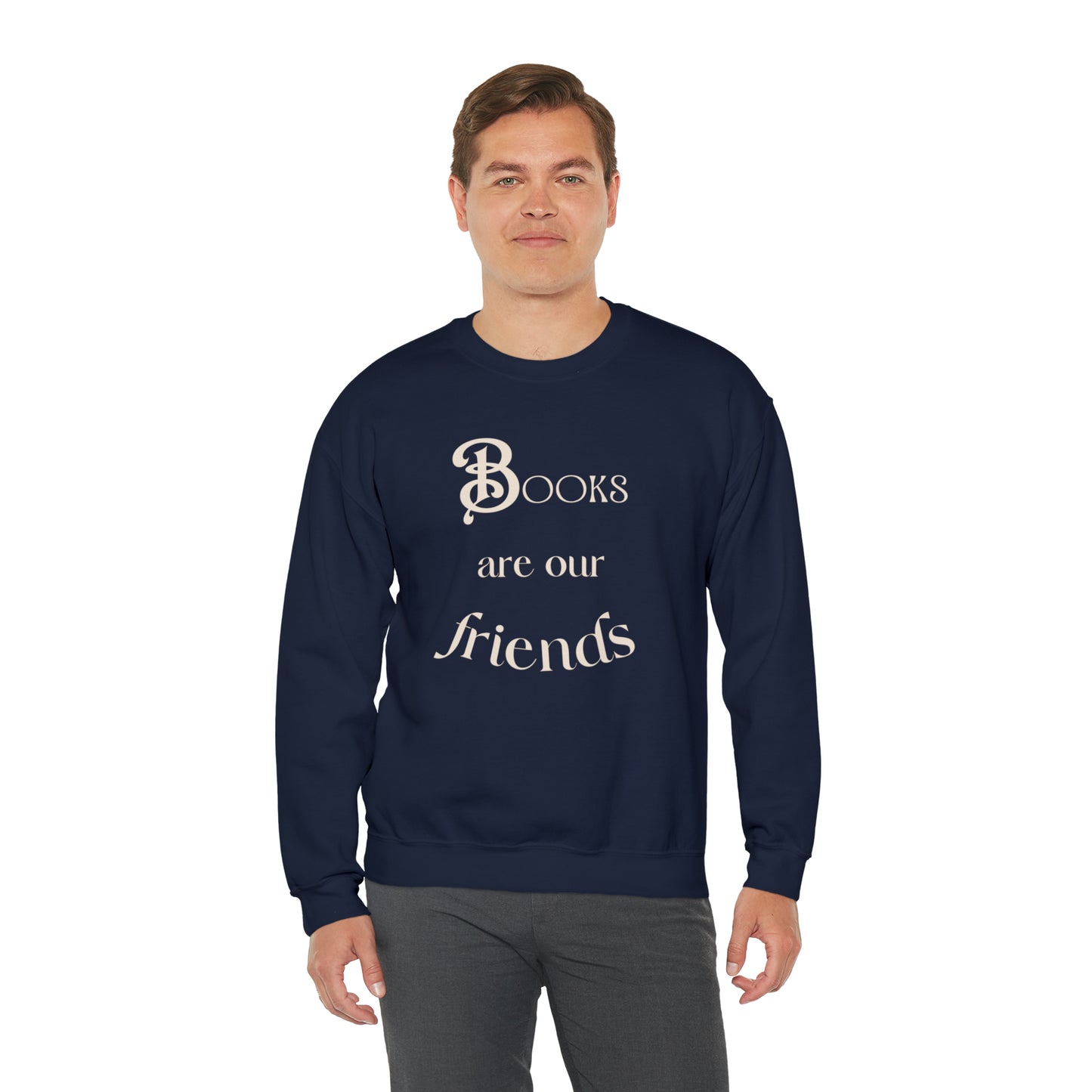 Books Are Our Friends #2 - Crewneck Sweatshirt US