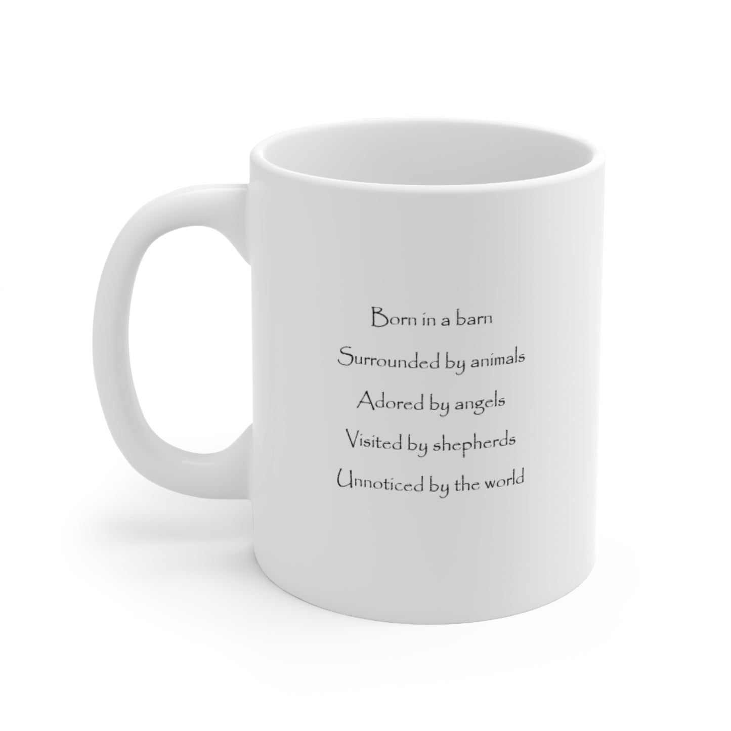 Immanuel (God With Us) - Christmas Ceramic Mug US