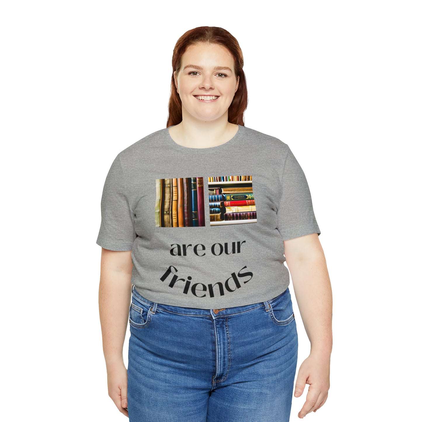 Books Are Our Friends #1 - Short Sleeve Tee US