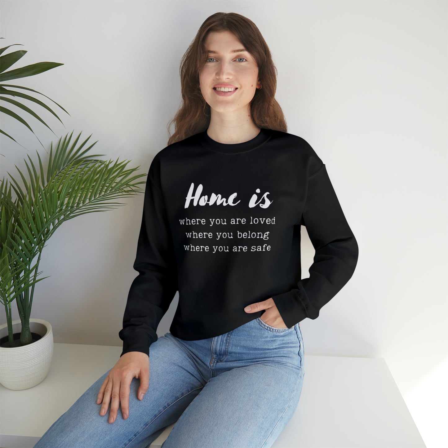 Home is - Crewneck Sweatshirt US