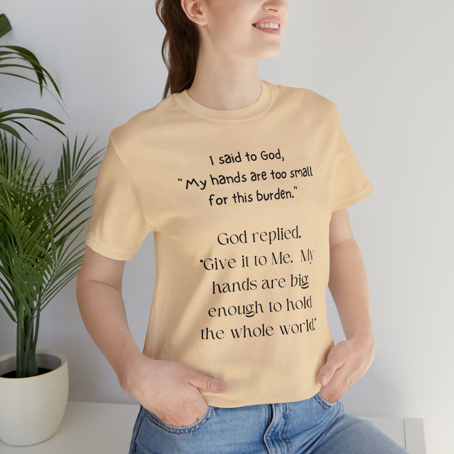 Give All Your Worries to God - Short Sleeve Tee US