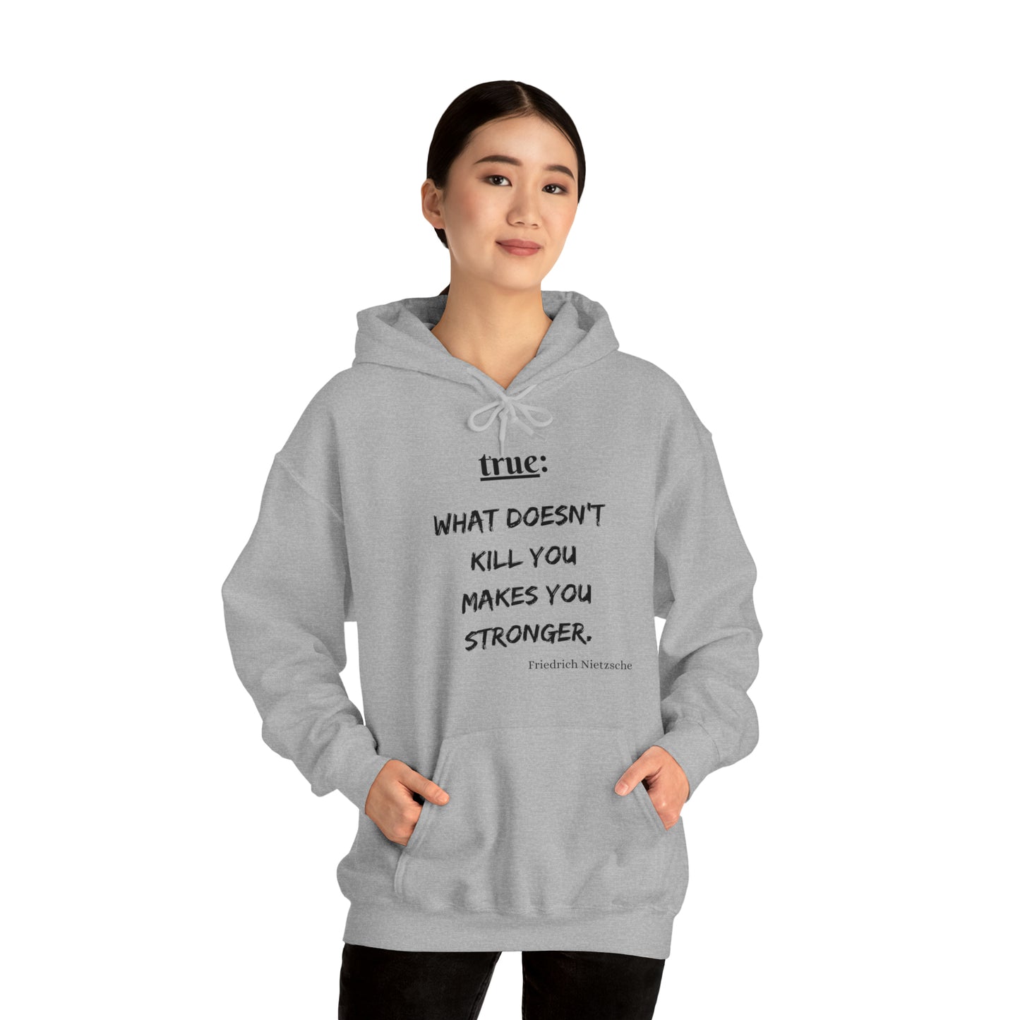 What Doesn't Kill You (religious) - Hooded Sweatshirt US