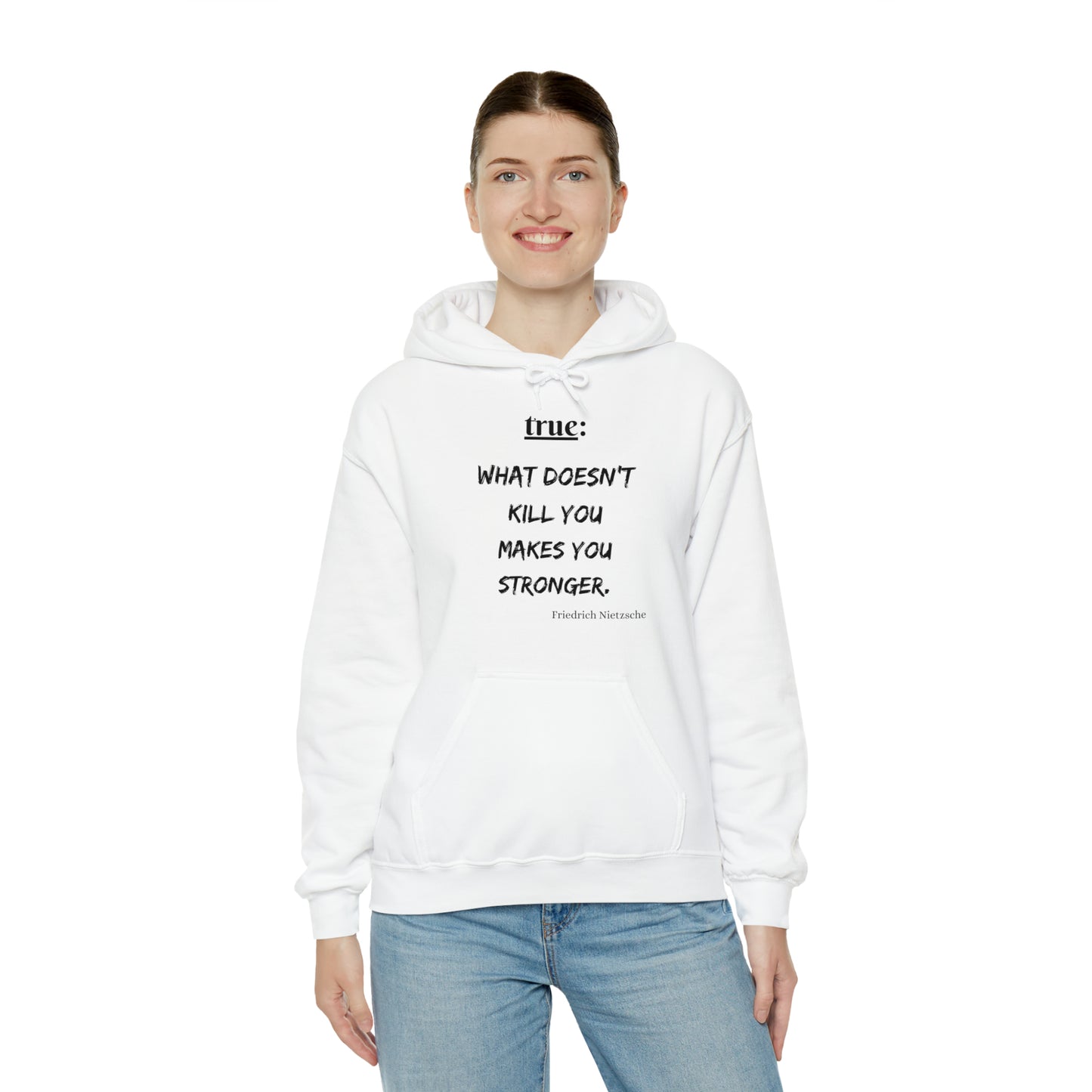 What Doesn't Kill You (religious) - Hooded Sweatshirt US