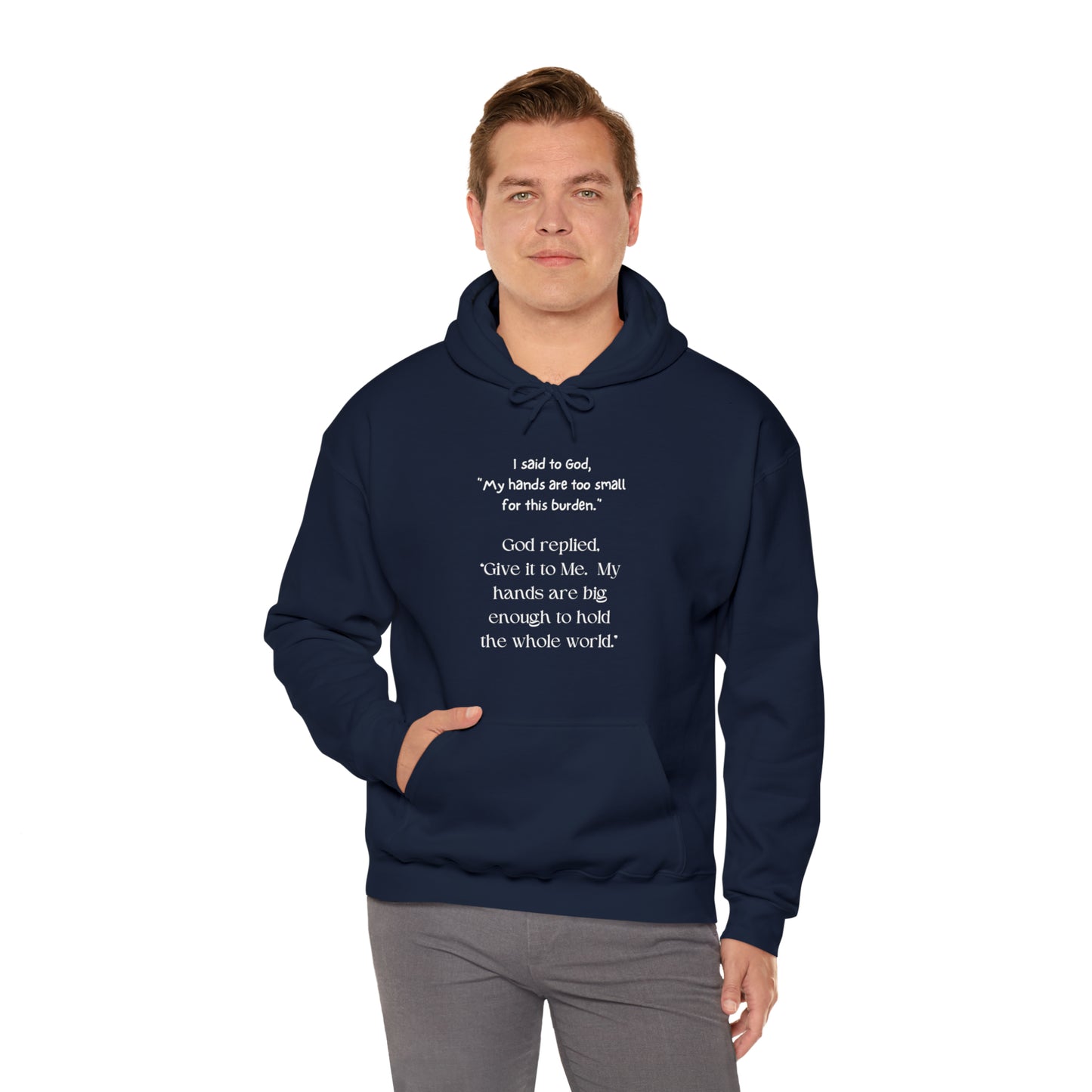 Give All Your Worries to God - Hooded Sweatshirt US