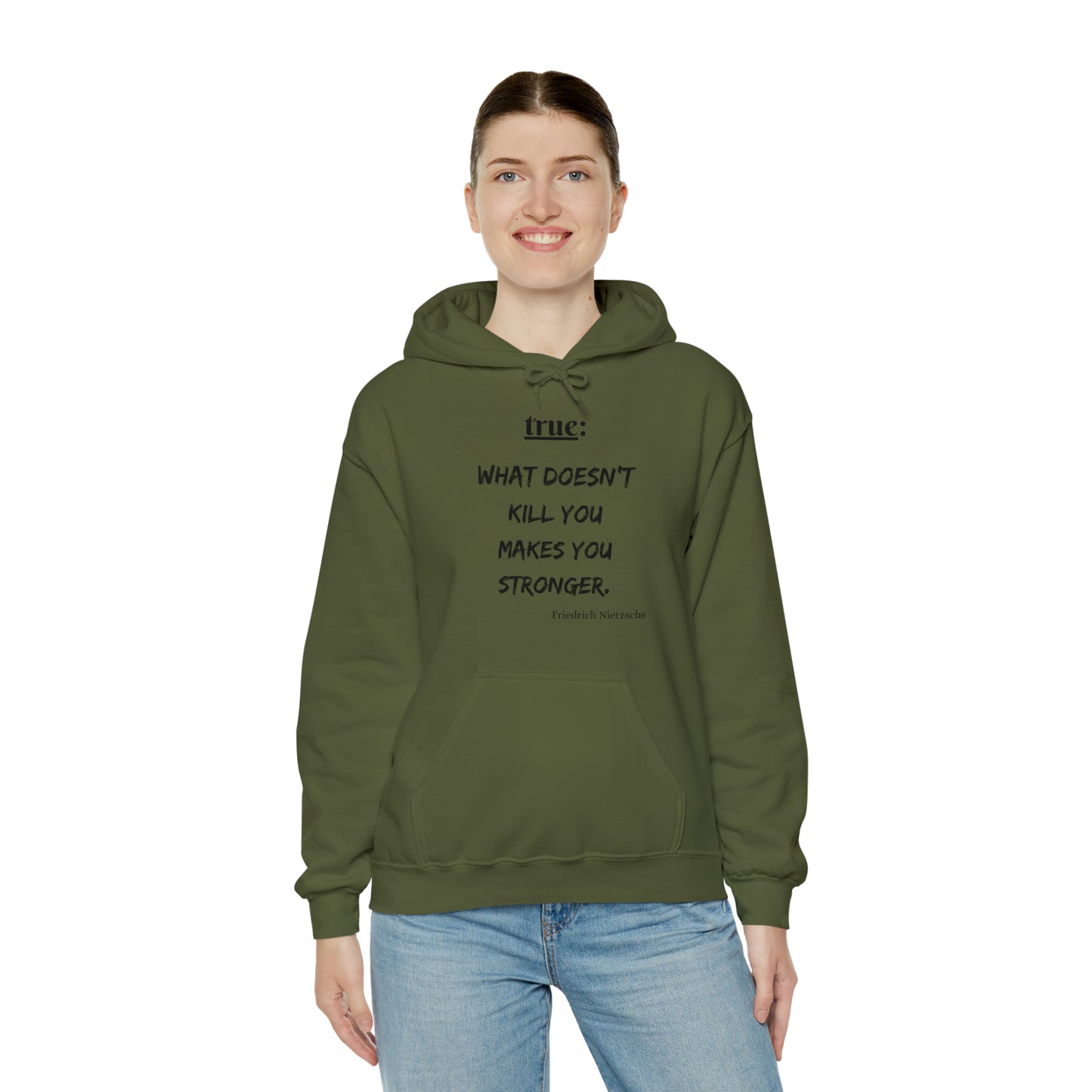 What Doesn't Kill You (religious) - Hooded Sweatshirt US