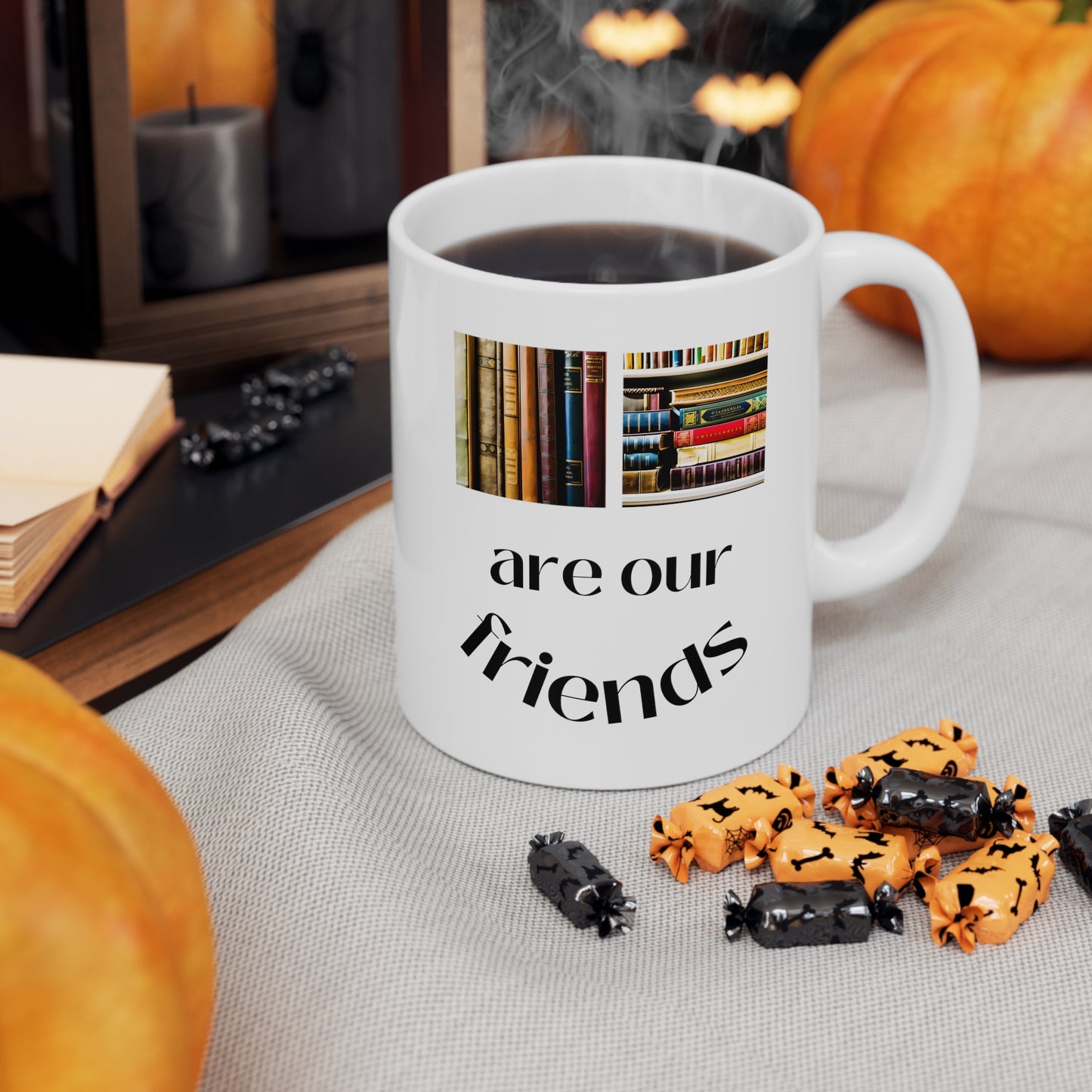 Books Are Our Friends #1 - Ceramic Mug US