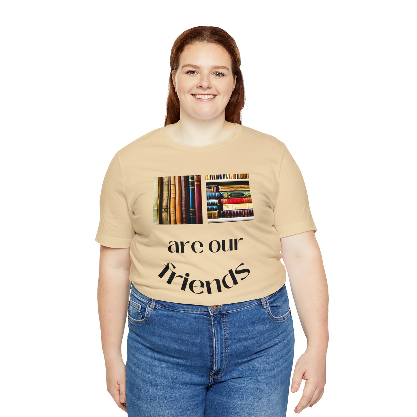 Books Are Our Friends #1 - Short Sleeve Tee US