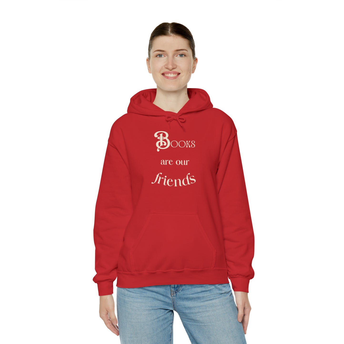 Books Are Our Friends #2 - Hooded Sweatshirt US