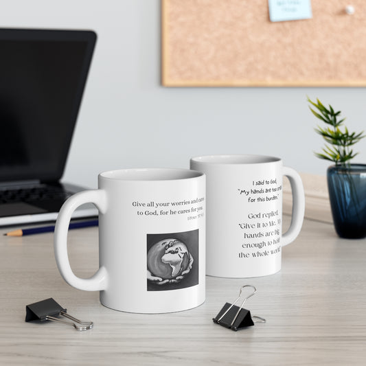 Give All Your Worries to God - Ceramic Mug US