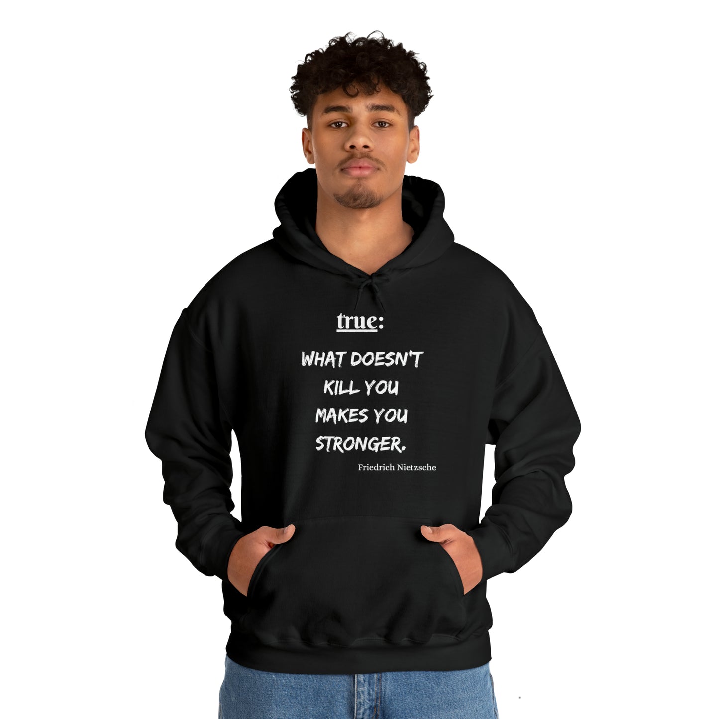 What Doesn't Kill You (religious) - Hooded Sweatshirt US