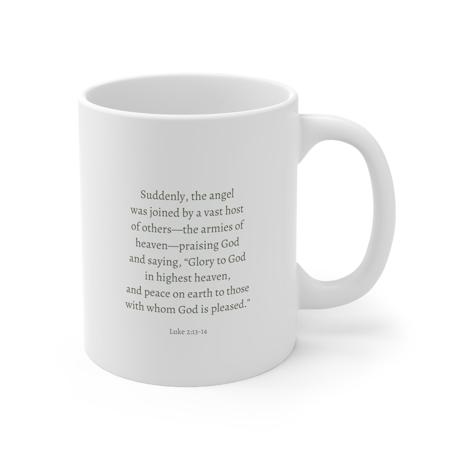 Angels Rejoice - Christmas Ceramic Mug US