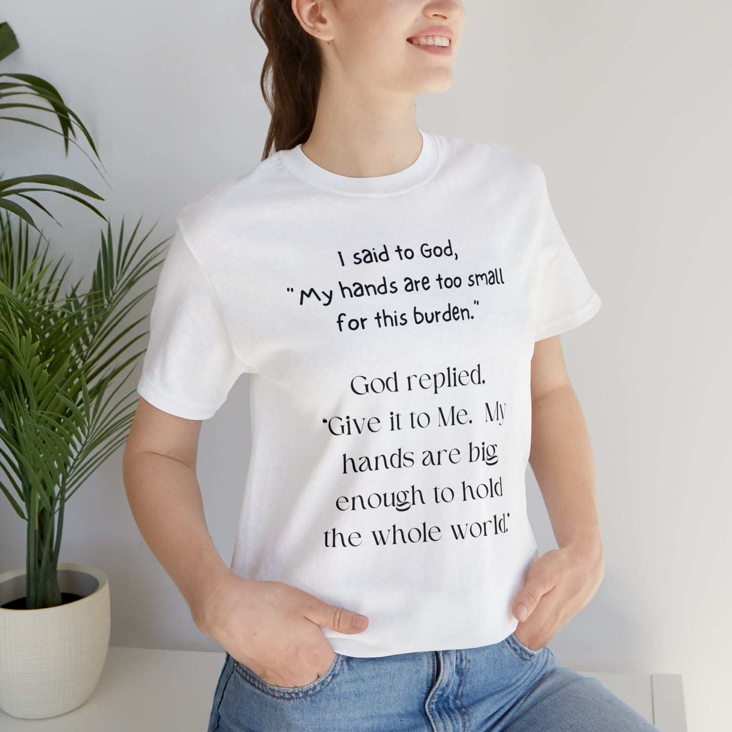 Give All Your Worries to God - Short Sleeve Tee US