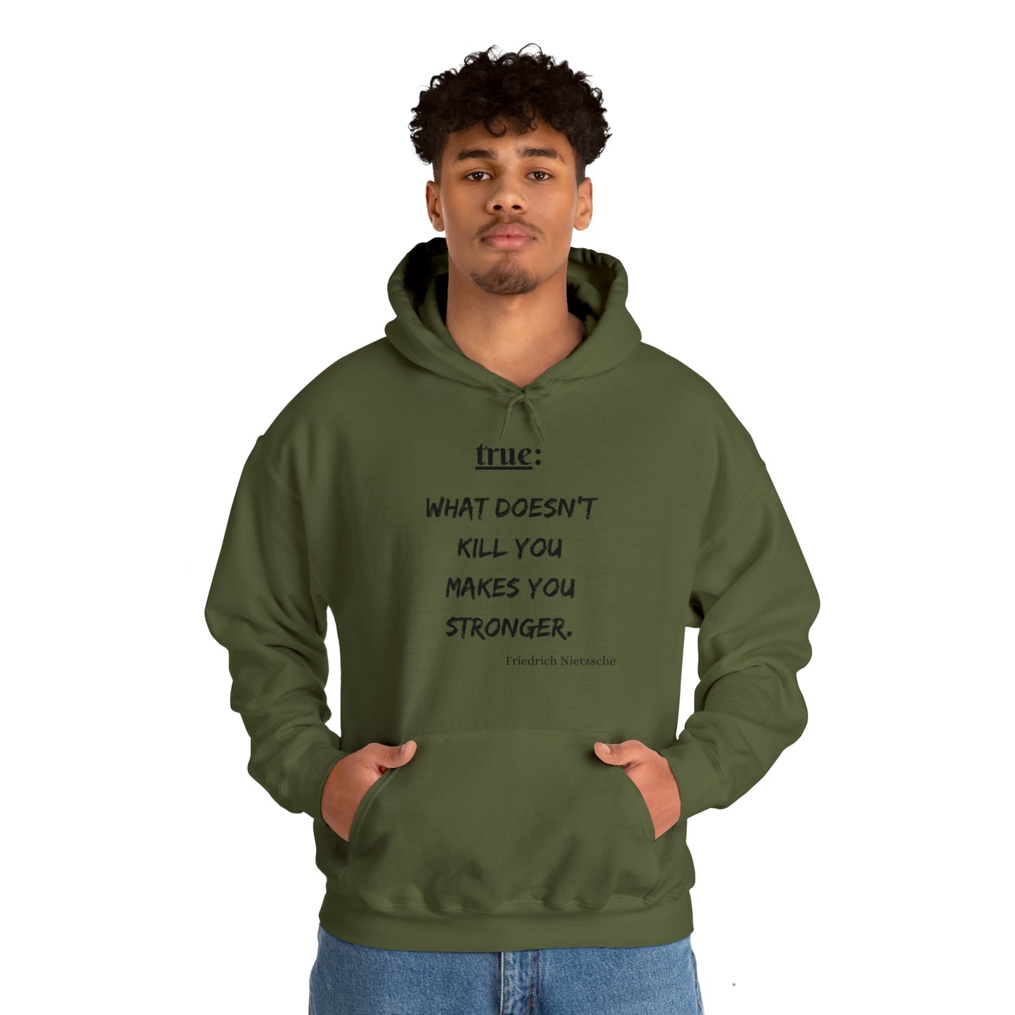 What Doesn't Kill You (religious) - Hooded Sweatshirt US