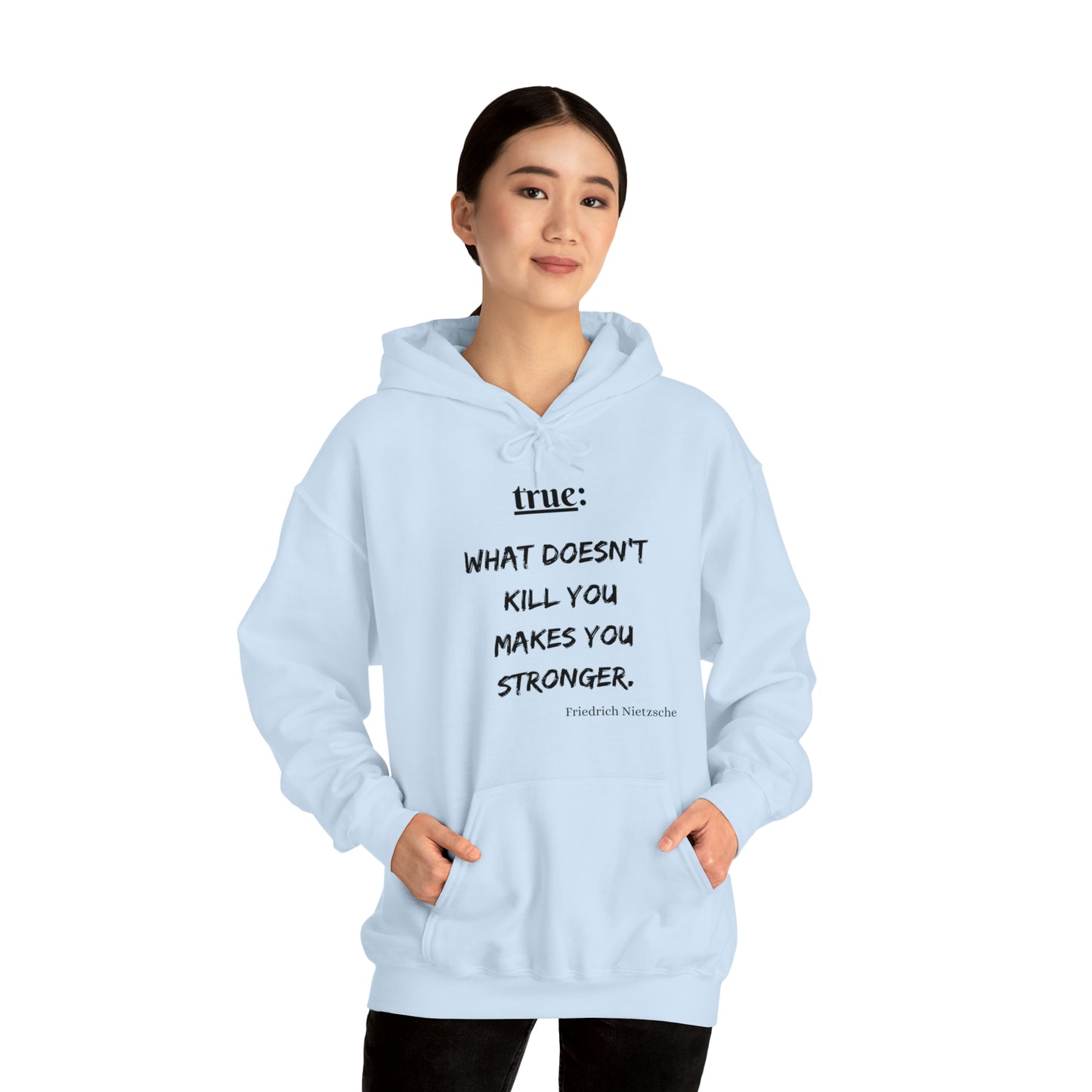 What Doesn't Kill You (religious) - Hooded Sweatshirt US