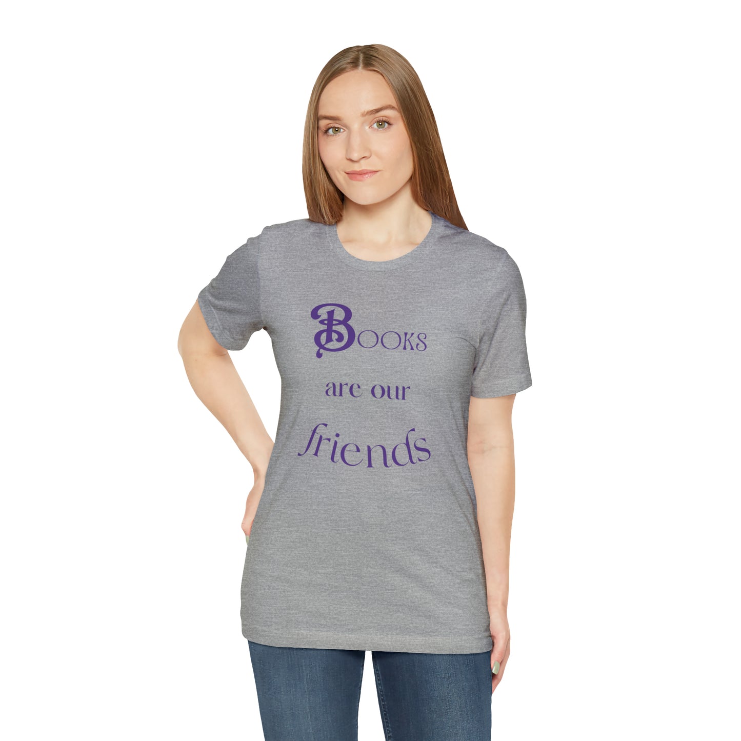 Books Are Our Friends #2 - Short Sleeve Tee US