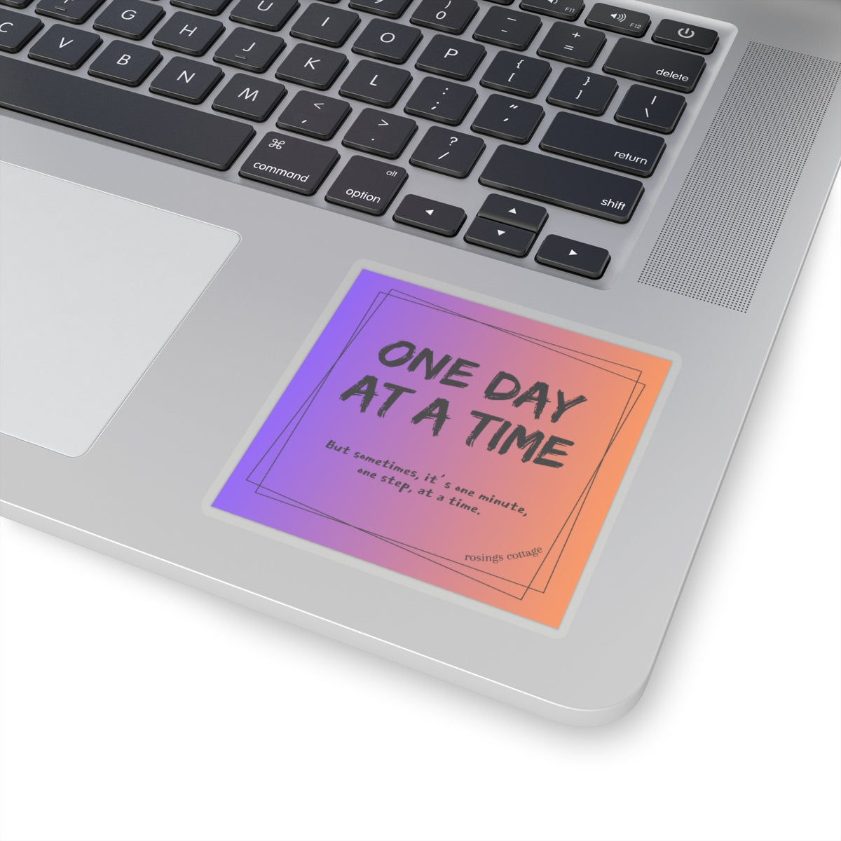 One Day At A Time (colors) - Kiss-Cut Stickers US