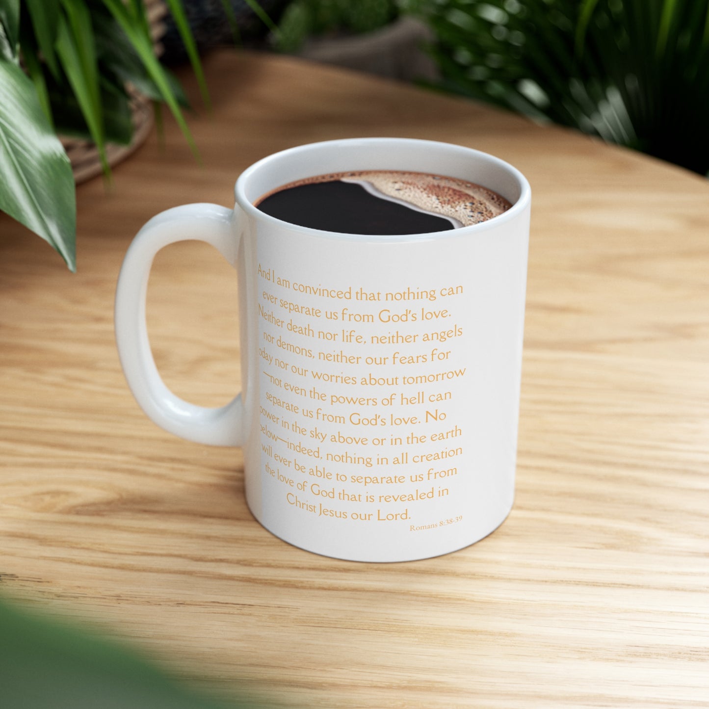 Can Anything Separate Us From Christ - Ceramic Mug US