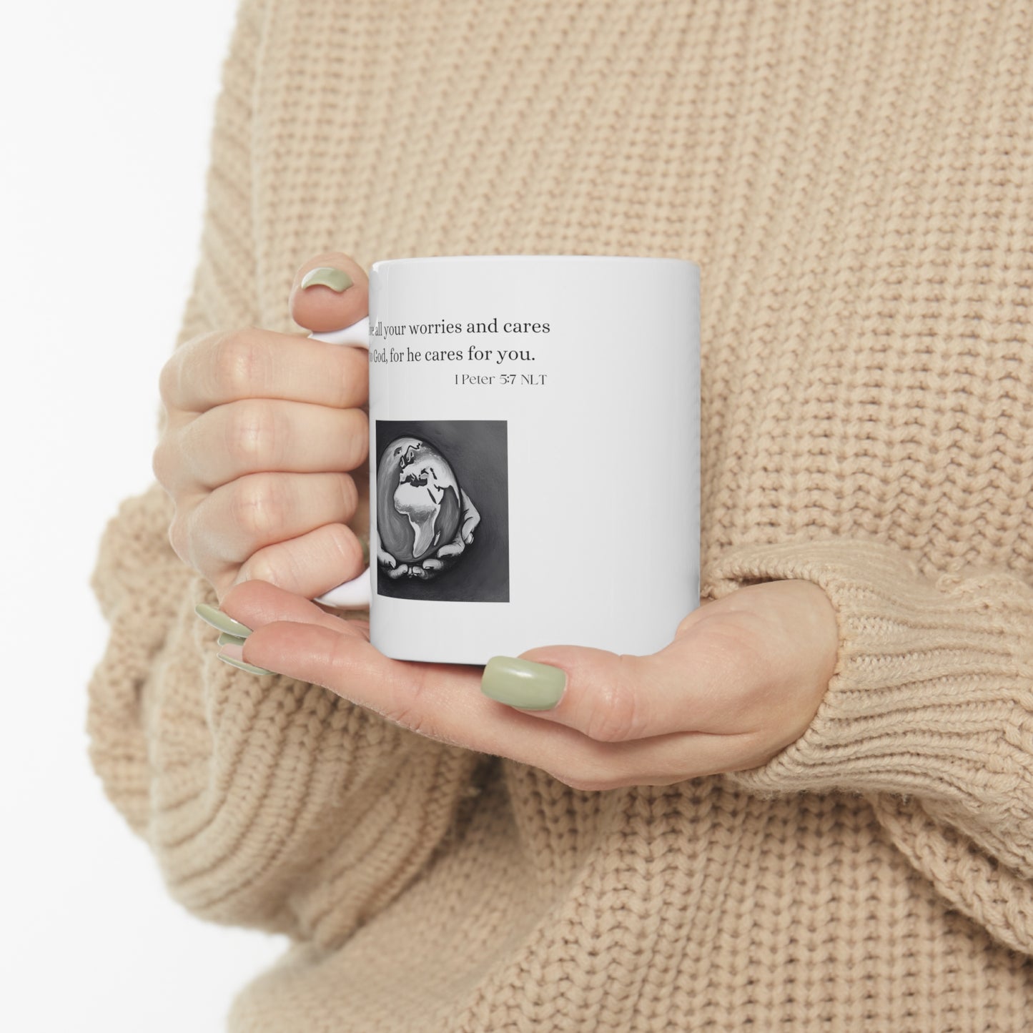 Give All Your Worries to God - Ceramic Mug US