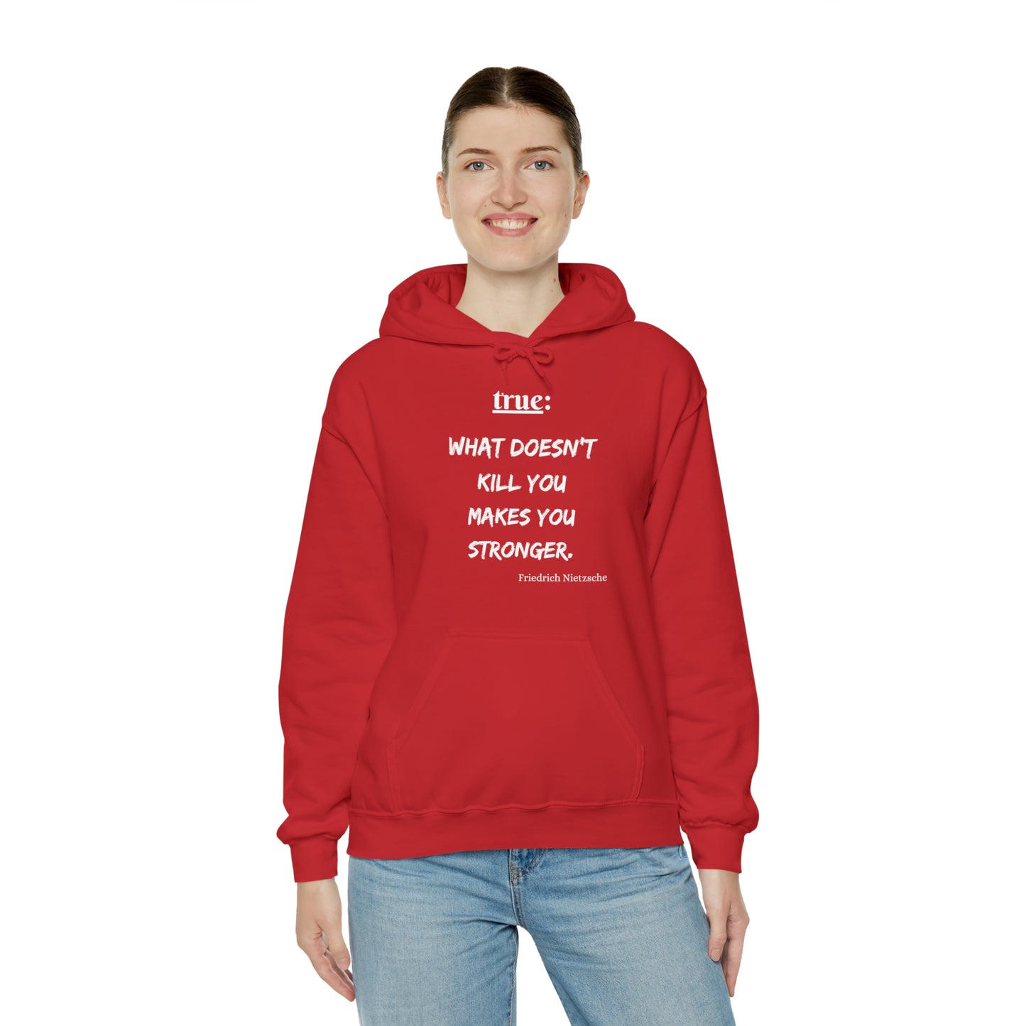 What Doesn't Kill You (religious) - Hooded Sweatshirt US