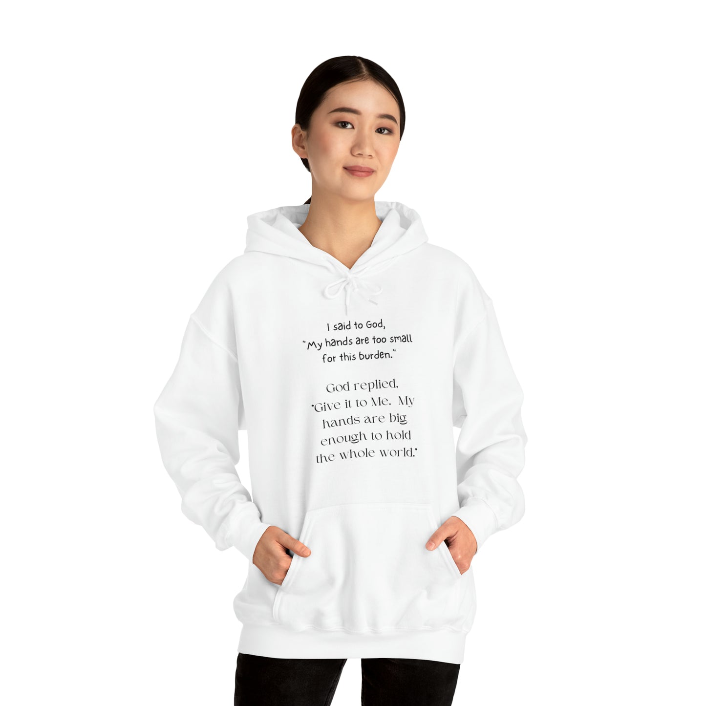 Give All Your Worries to God - Hooded Sweatshirt US