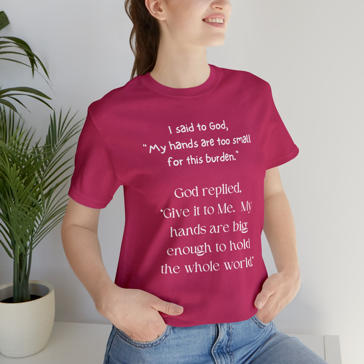 Give All Your Worries to God - Short Sleeve Tee US