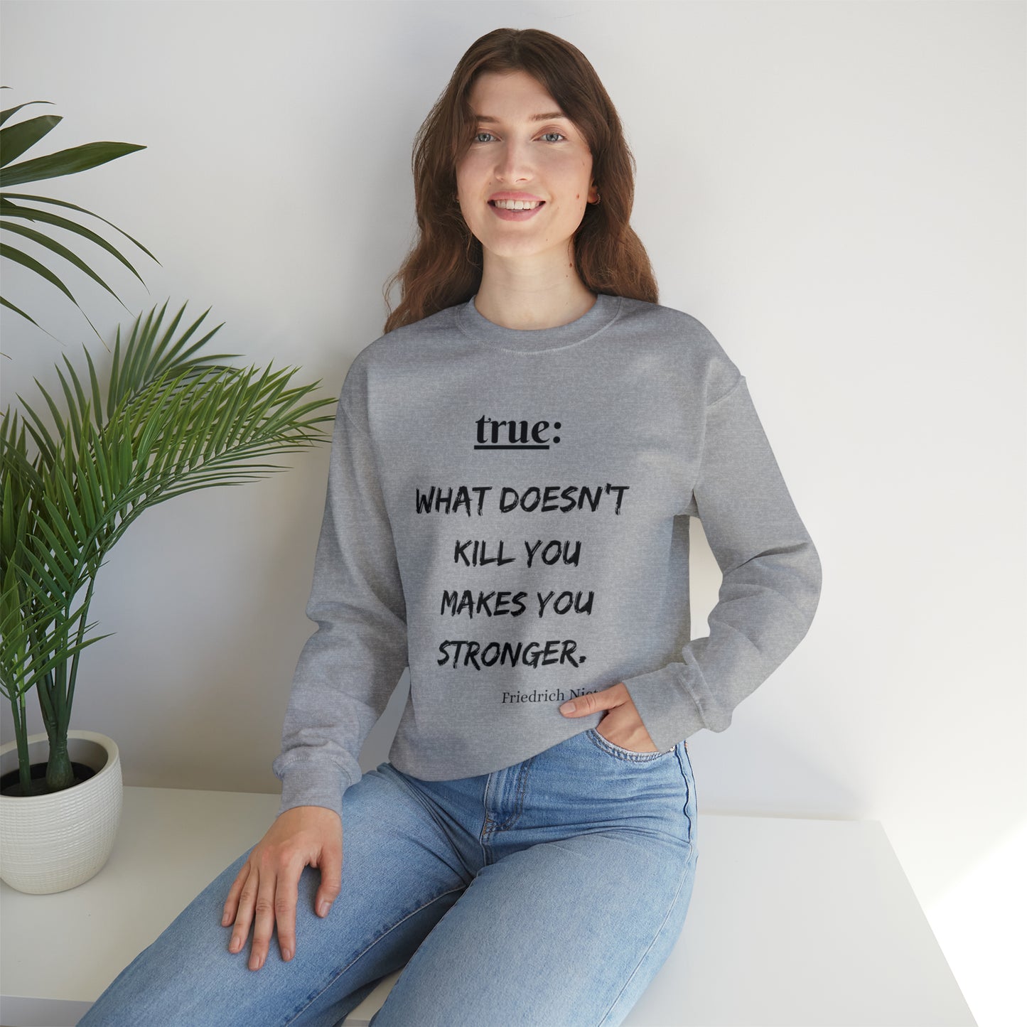 What Doesn't Kill You (religious) - Crewneck Sweatshirt US