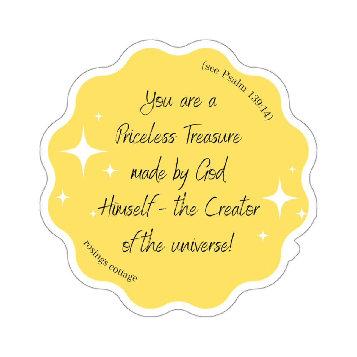 You Are A Priceless Treasure - Kiss-Cut Stickers US