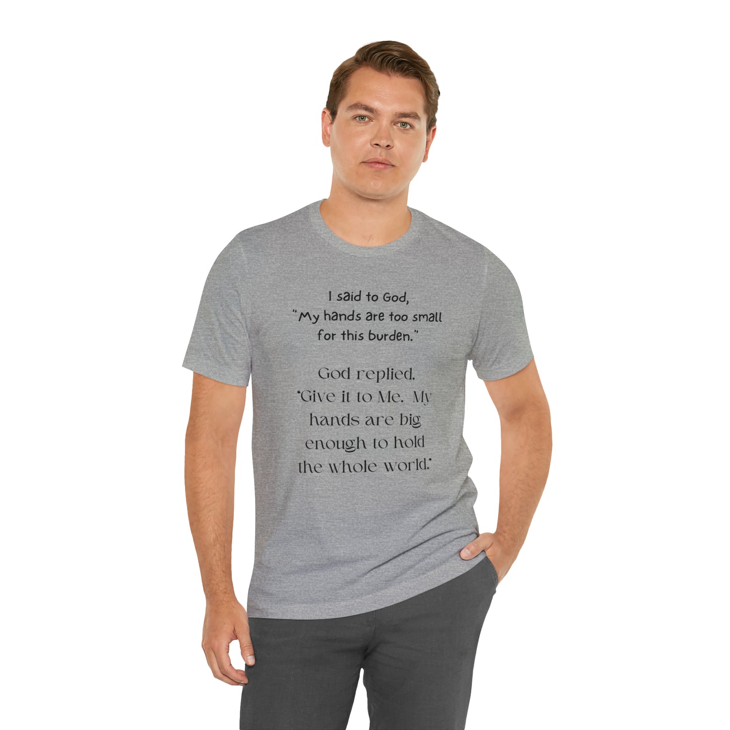 Give All Your Worries to God - Short Sleeve Tee US
