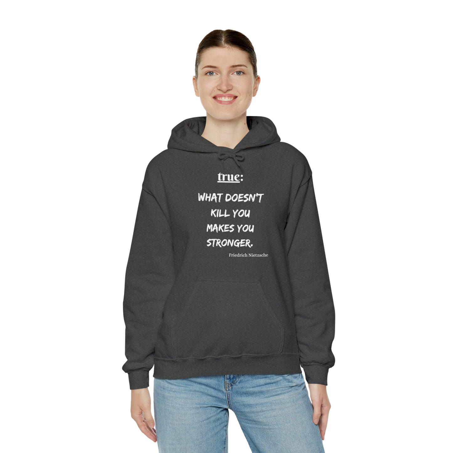 What Doesn't Kill You (religious) - Hooded Sweatshirt US