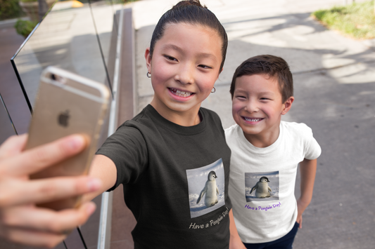 Have A Penguin Day! - Kids Heavy Cotton™ Tee